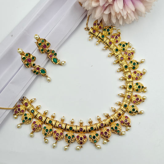 3280 Golden Uncut Short Set