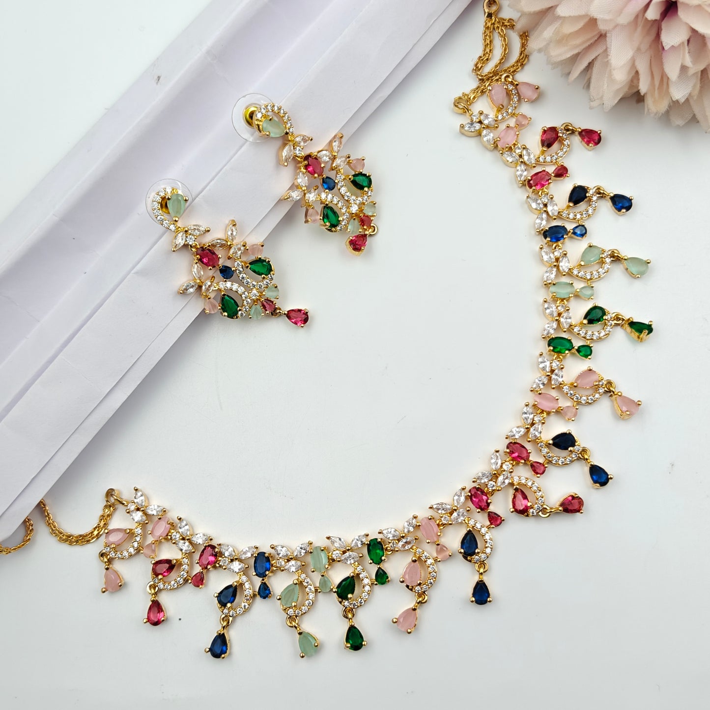 1862 GP Necklace Set Multi