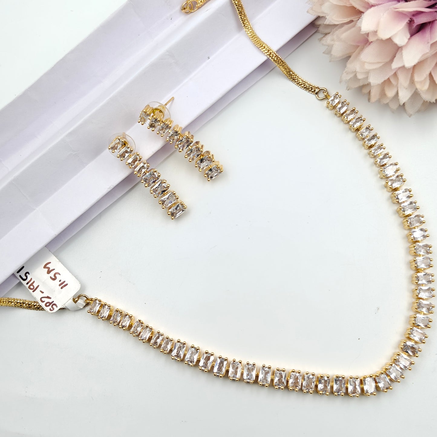 19151 AD Single Stone Necklace