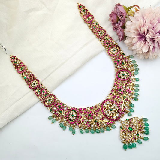 40557 Jadau Long Necklace