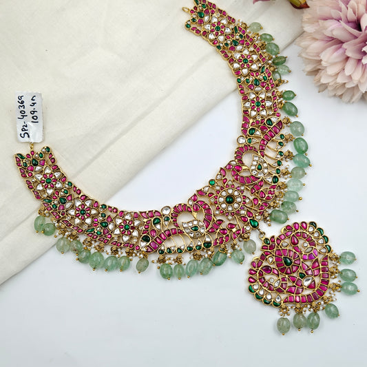 40369 Jadau Necklace Set
