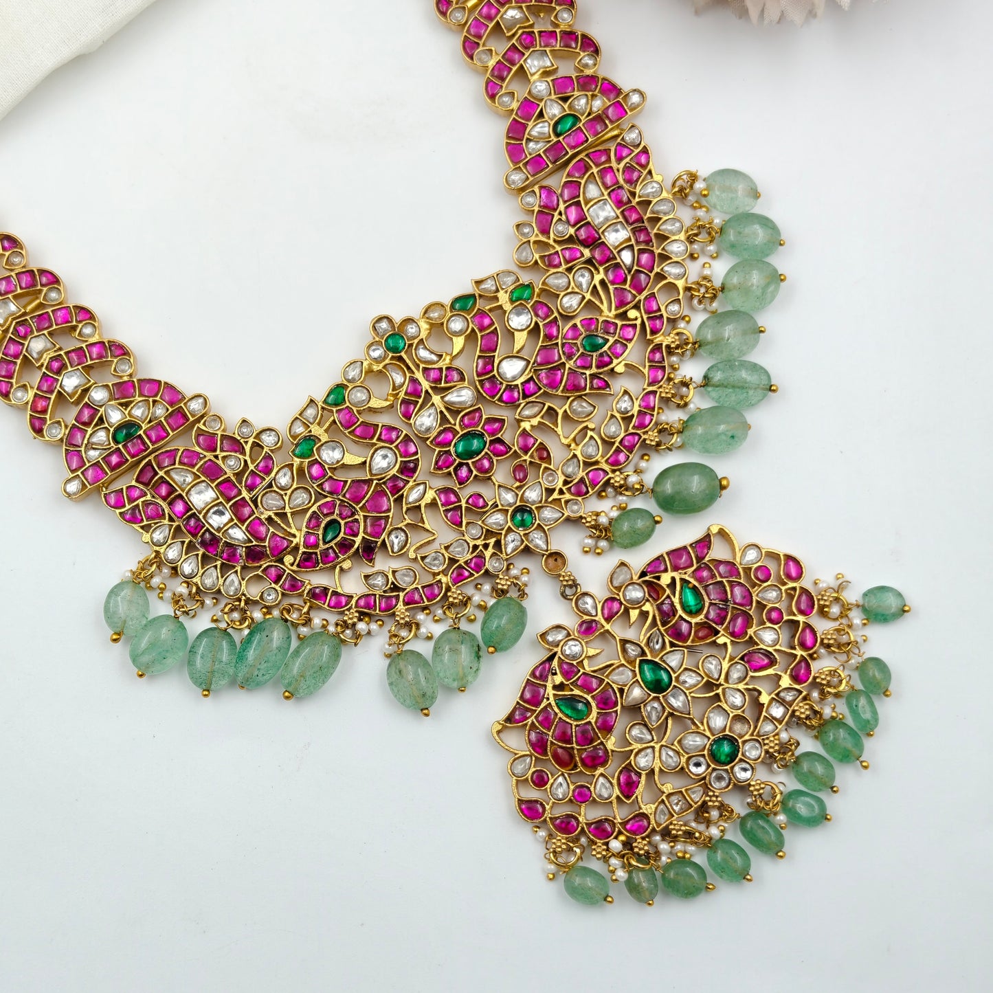 40564 Jadau Long Necklace Set