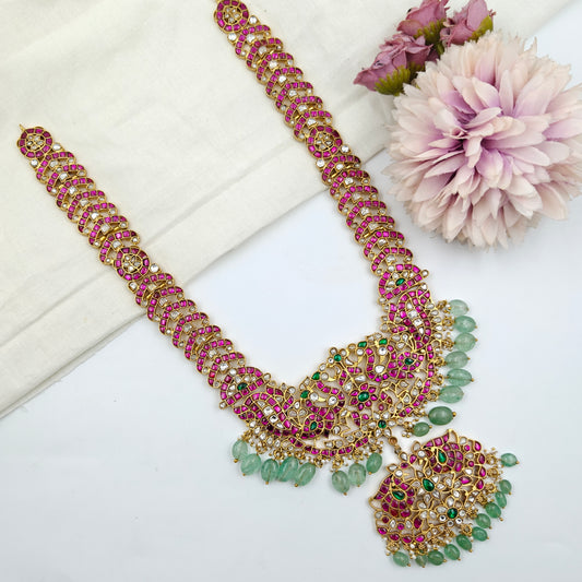 40564 Jadau Long Necklace Set