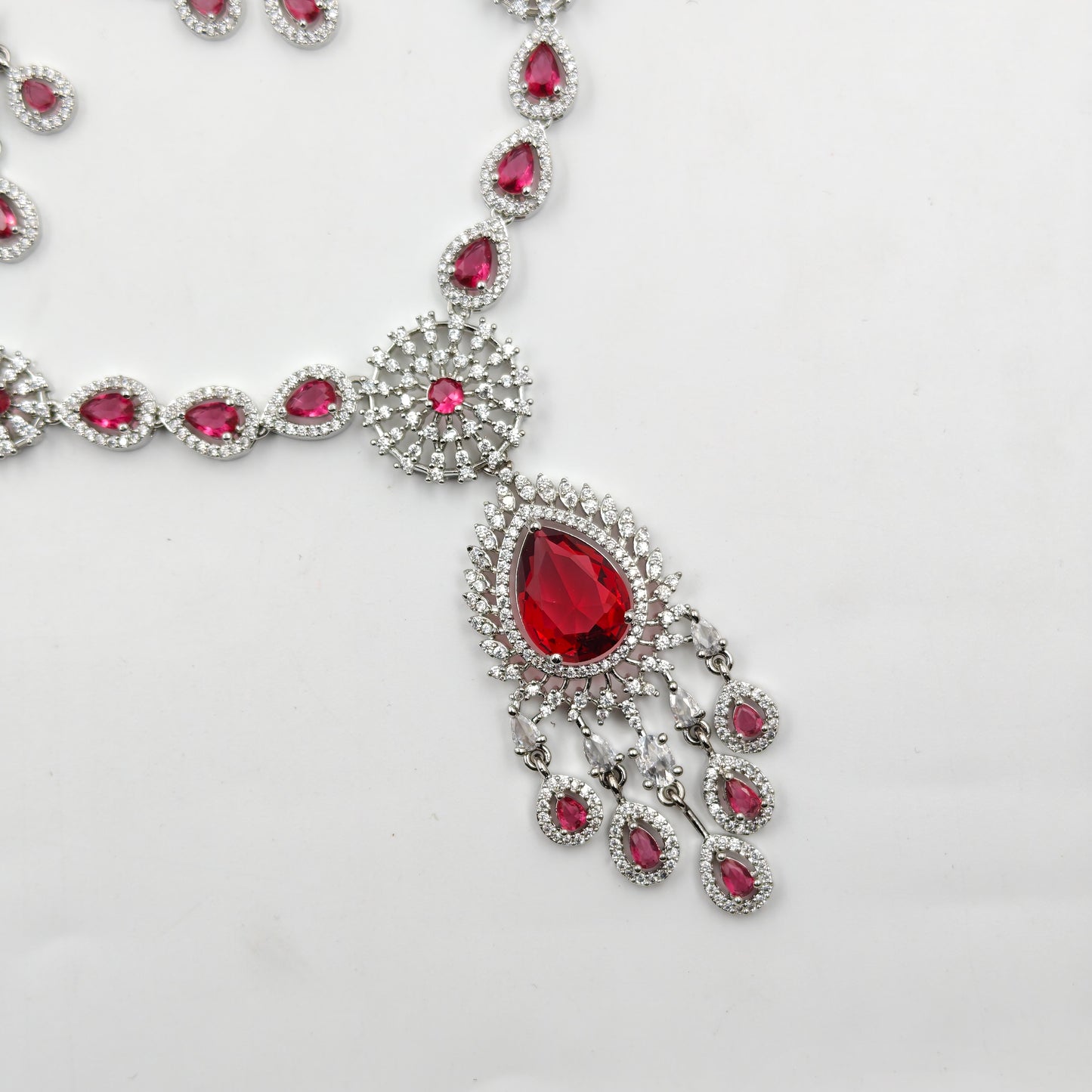 Platinum Necklace single line necklace with premium Rodin Polishing