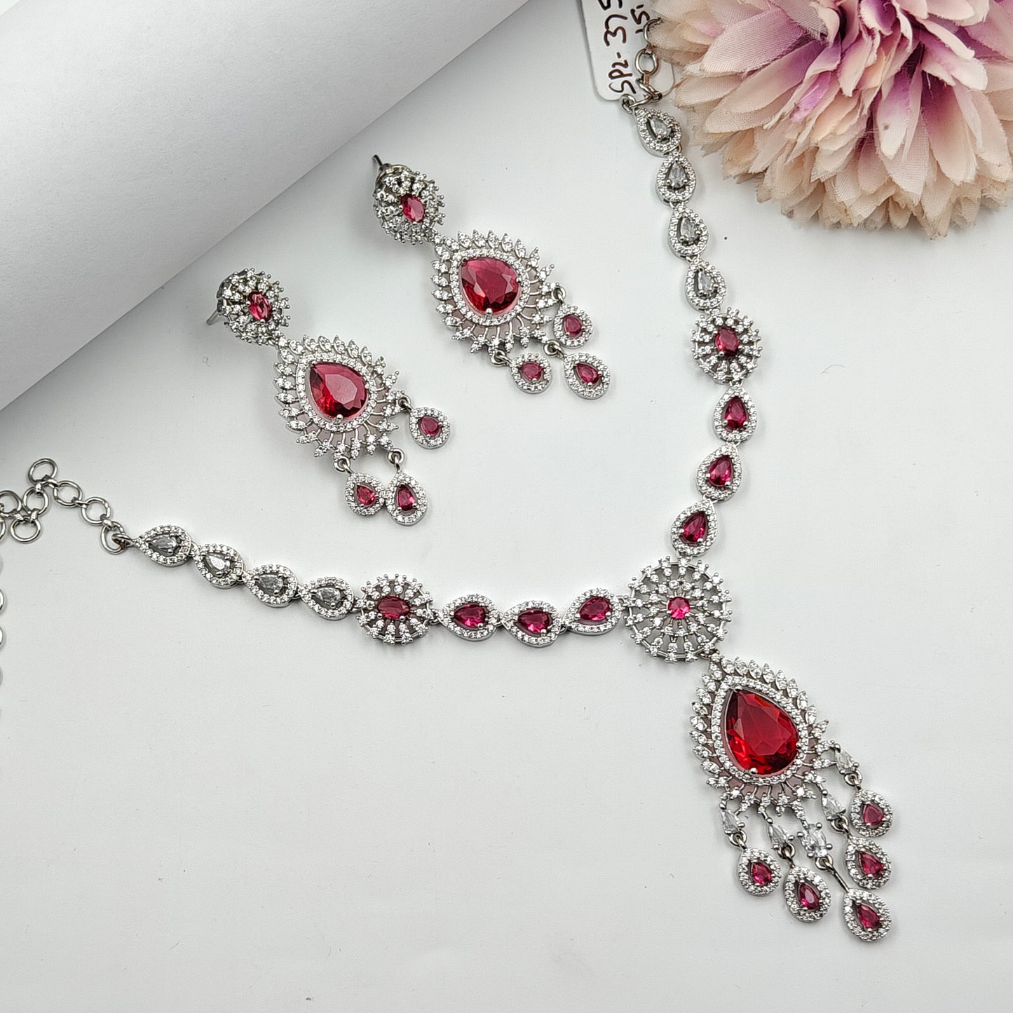 Platinum Necklace single line necklace with premium Rodin Polishing
