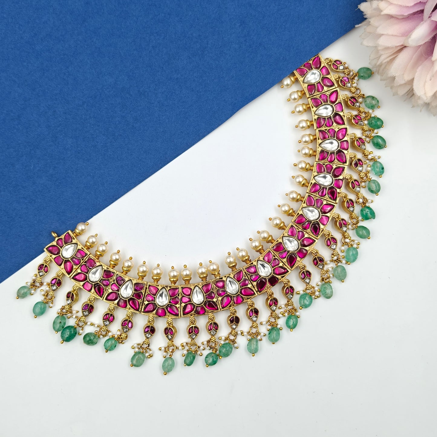40552 Jadau Short Necklace