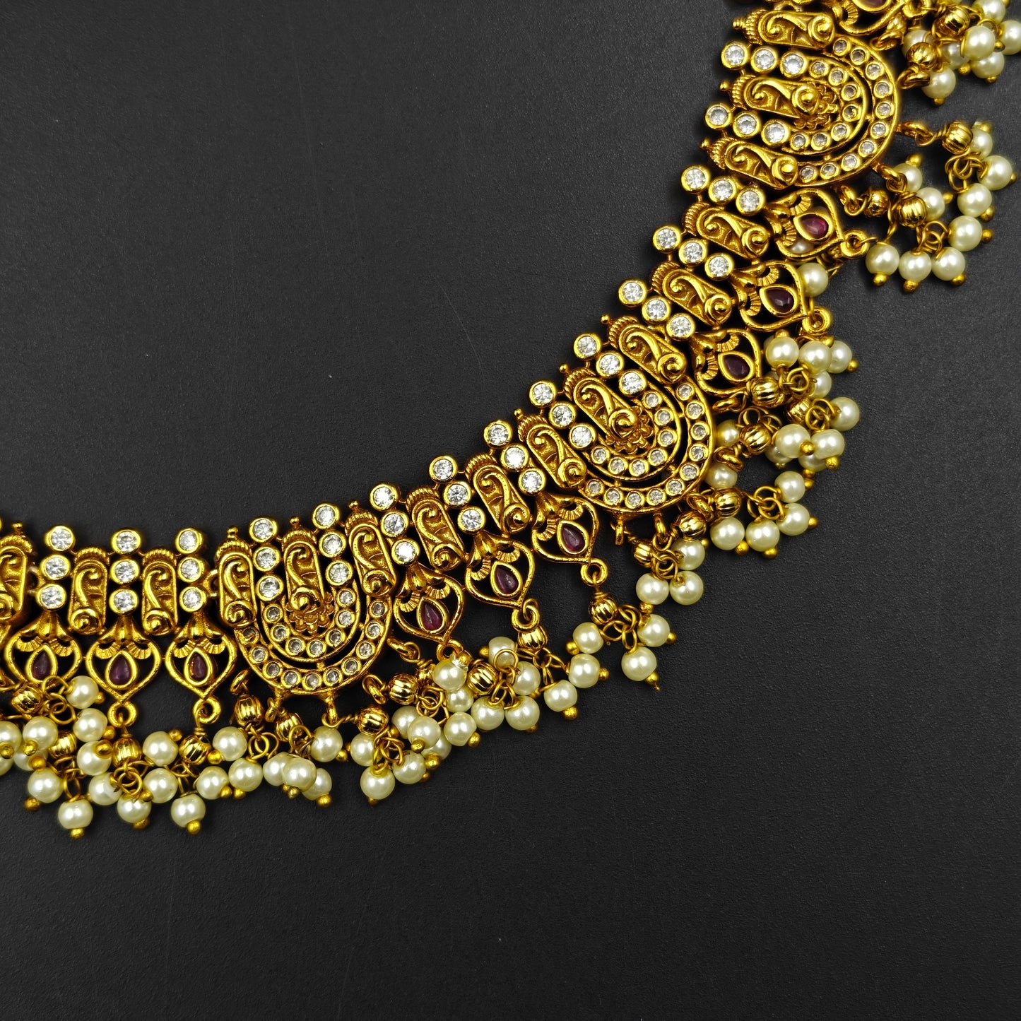 Matte Short Necklace 23718