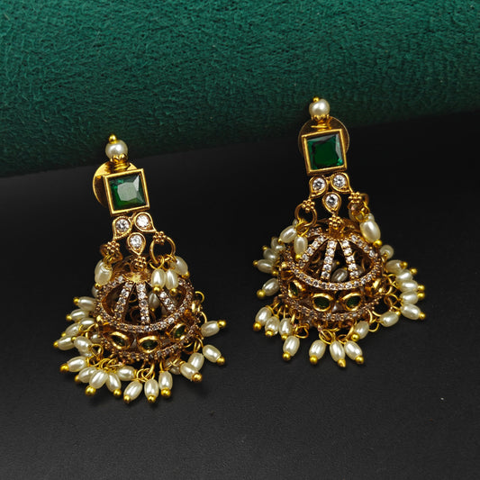 27575 Guttapusalu Long Necklace Ramaparivar