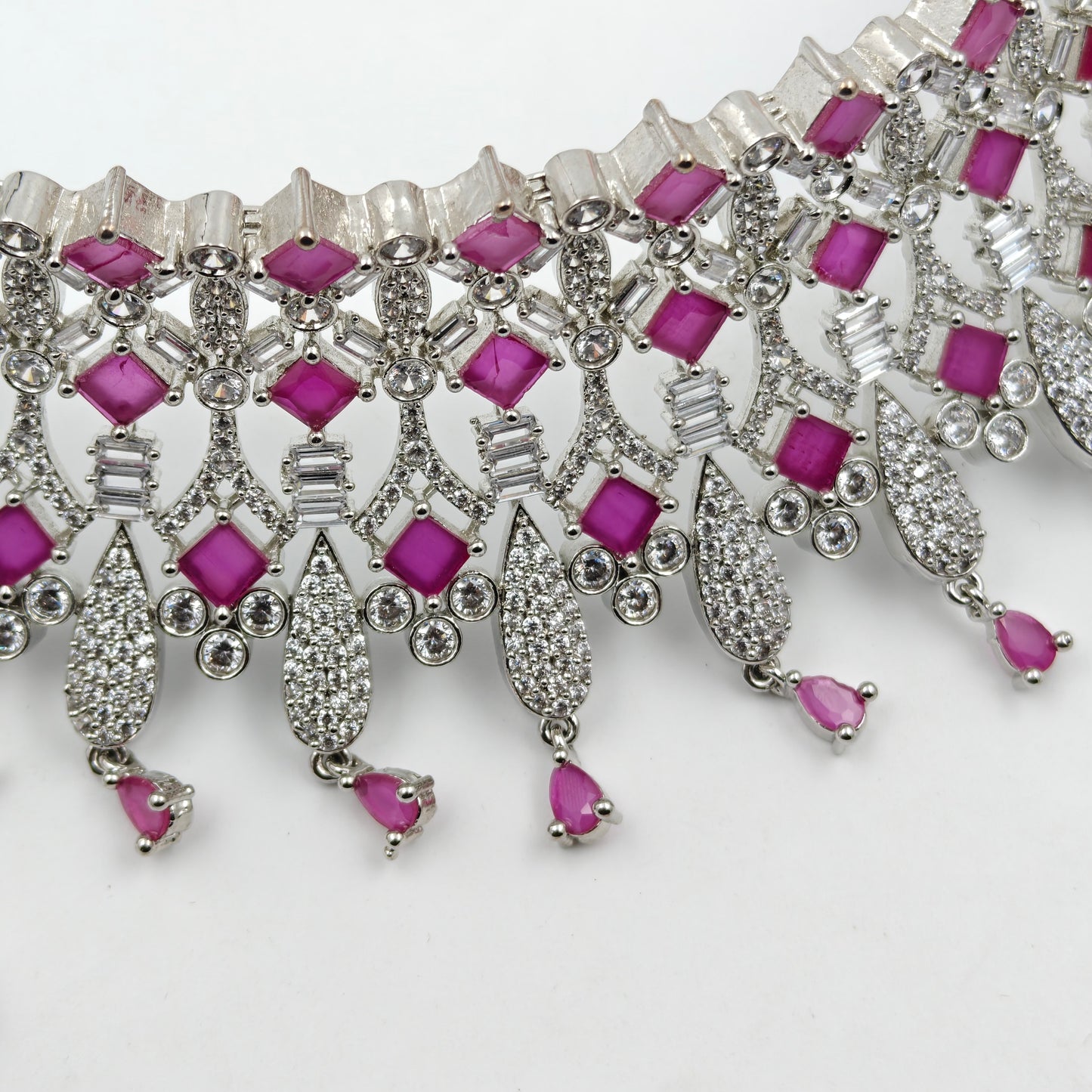 1946 Platinum Ruby AD Choker