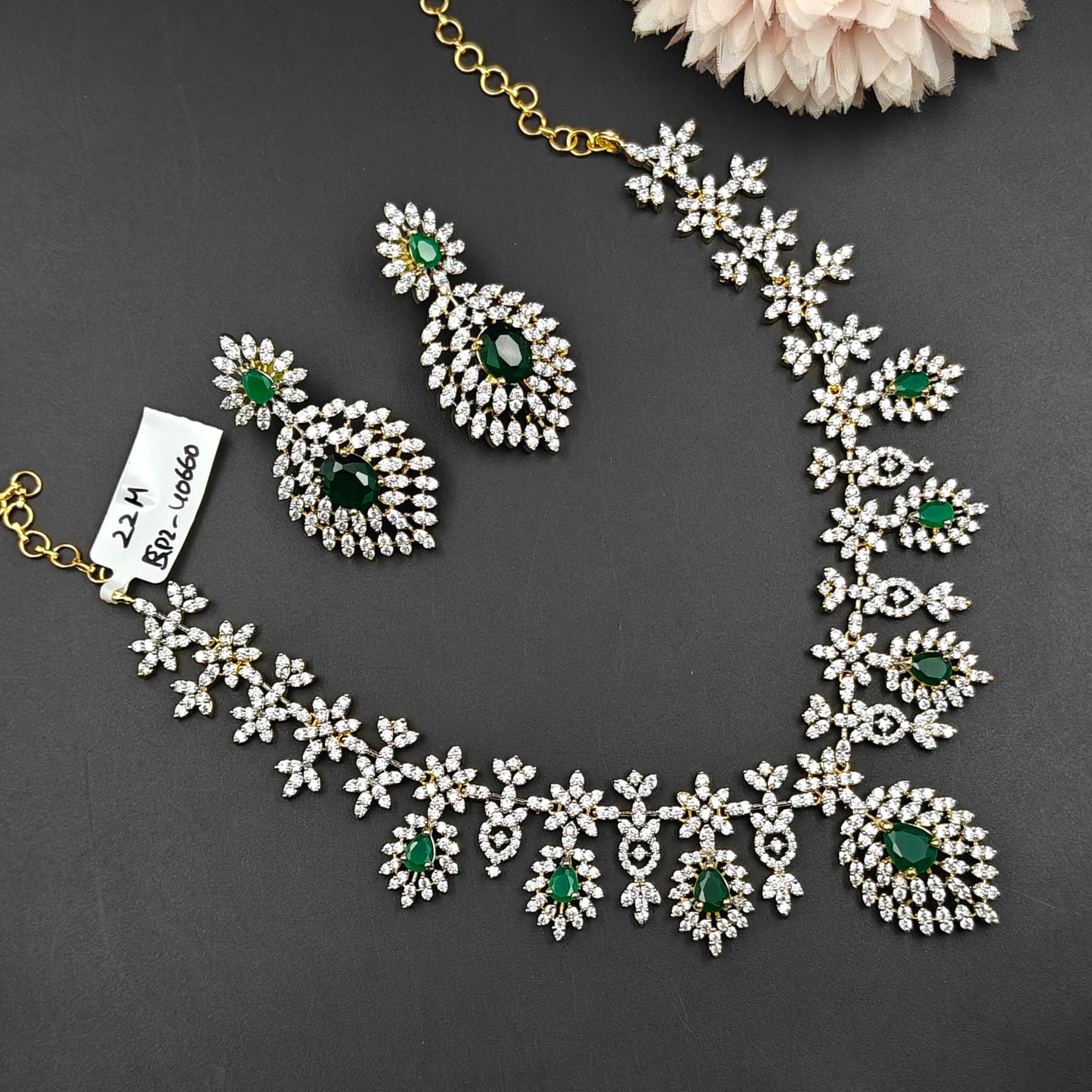 40660  AD GJ Emerald Set