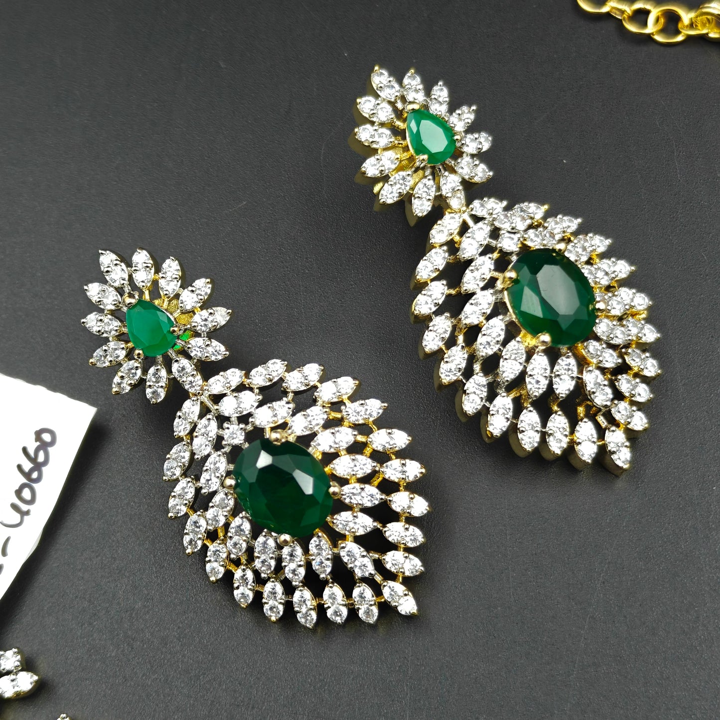 40660  AD GJ Emerald Set