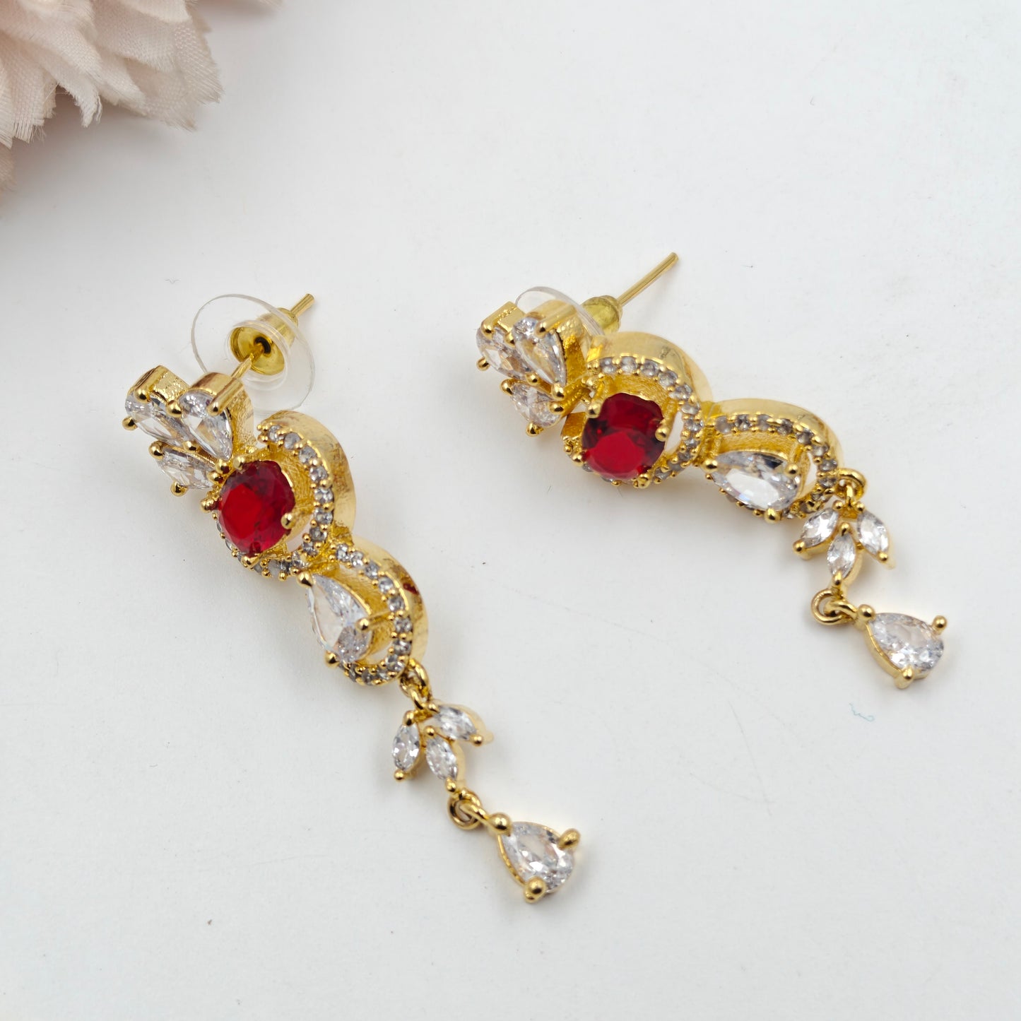 19174 GP Short Necklace Red