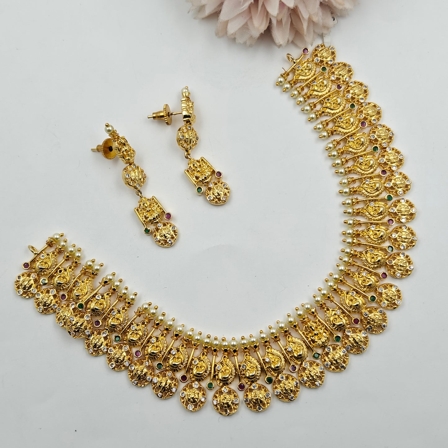 8942 Ramaparivar 3/4th Multi G.P Set Short