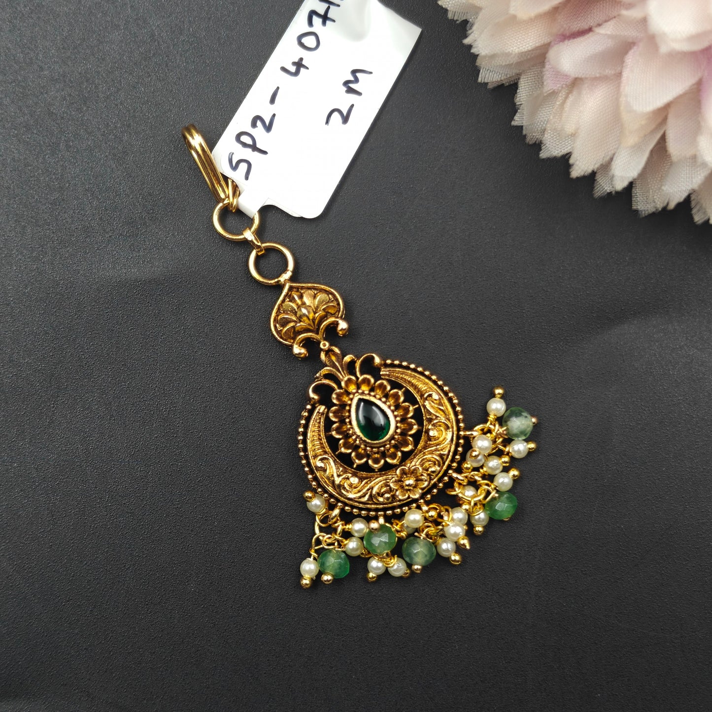 40712 Matte Dropped Mangtikka