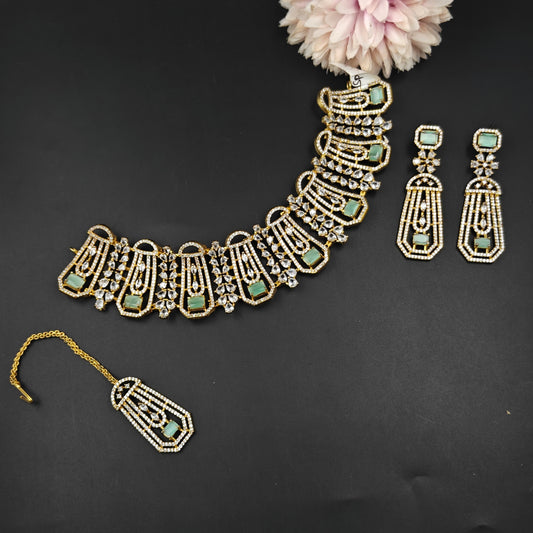 16527 GP Broad Choker Mint