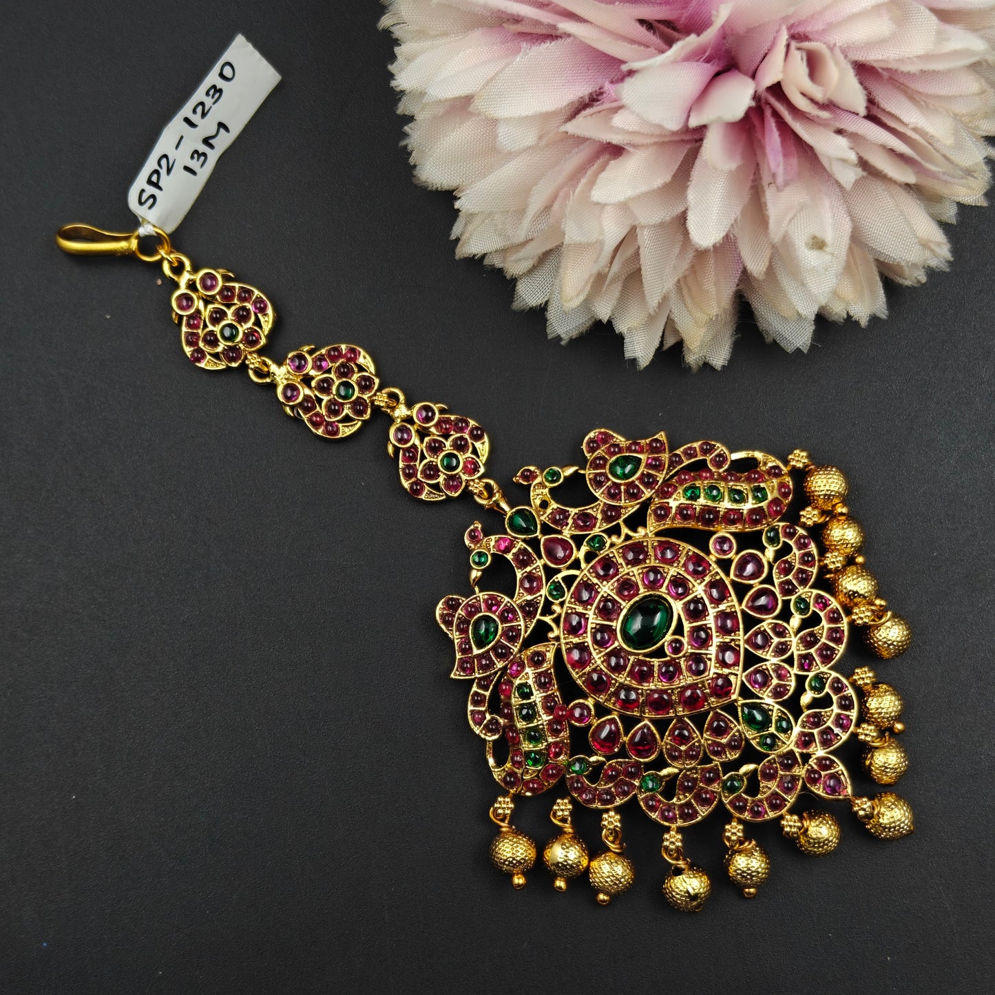 1230 Matte Big Pota Stone MaangTika