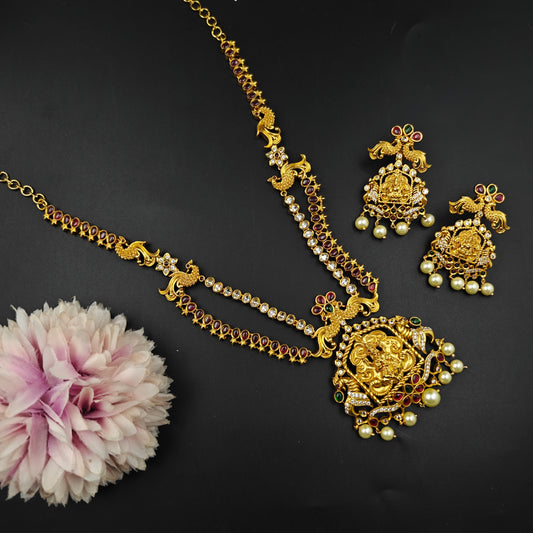 5096/5094/5097 2 layers matte necklace