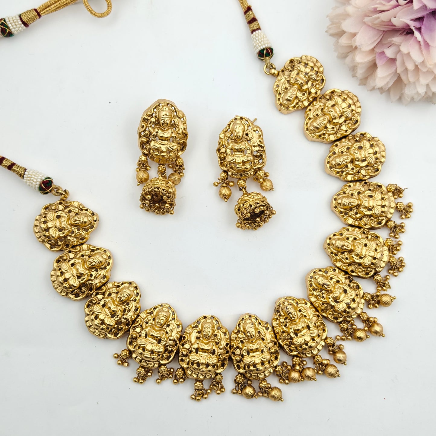 3310 Nakshi Laxmi Short Necklace