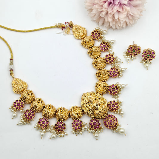 Nakshi Short Necklace 3246
