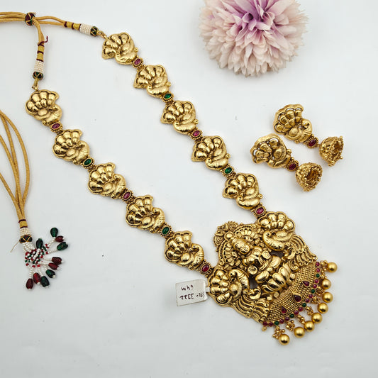 Nakshi Long Laxmi Necklace