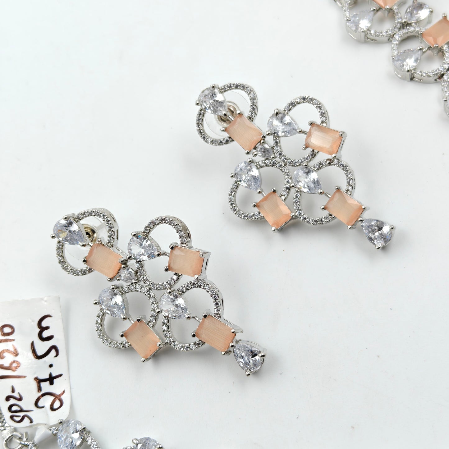 16210  Platinum Necklace Set