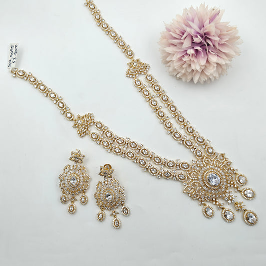 9095 GP AD Long Necklace Set