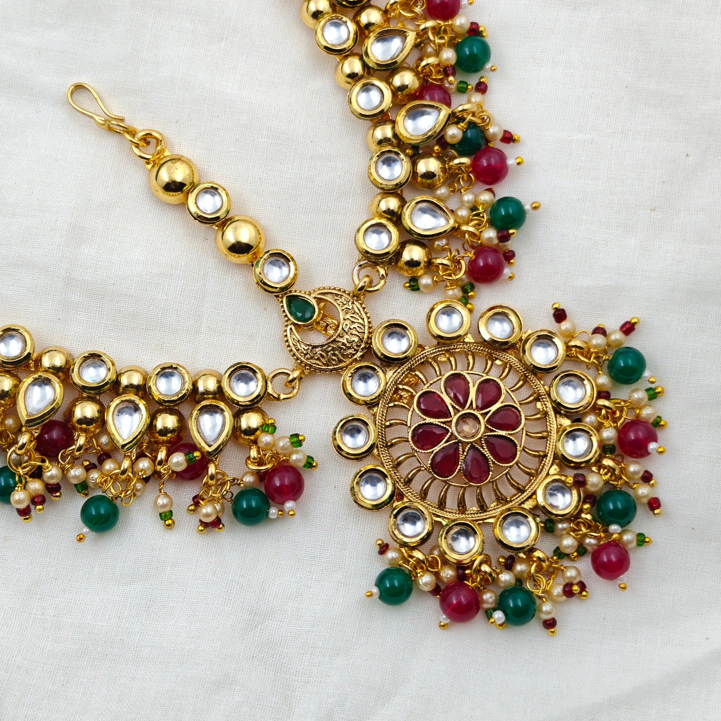 11875 Kundan Head Set Multi