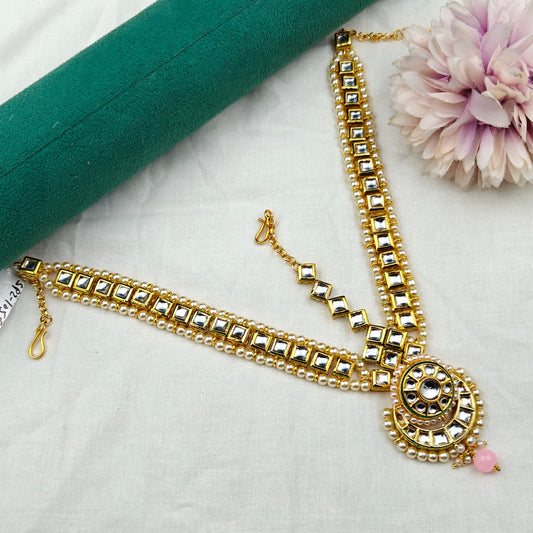 10550 MaangTika Mathapatti Kundan HeadSet