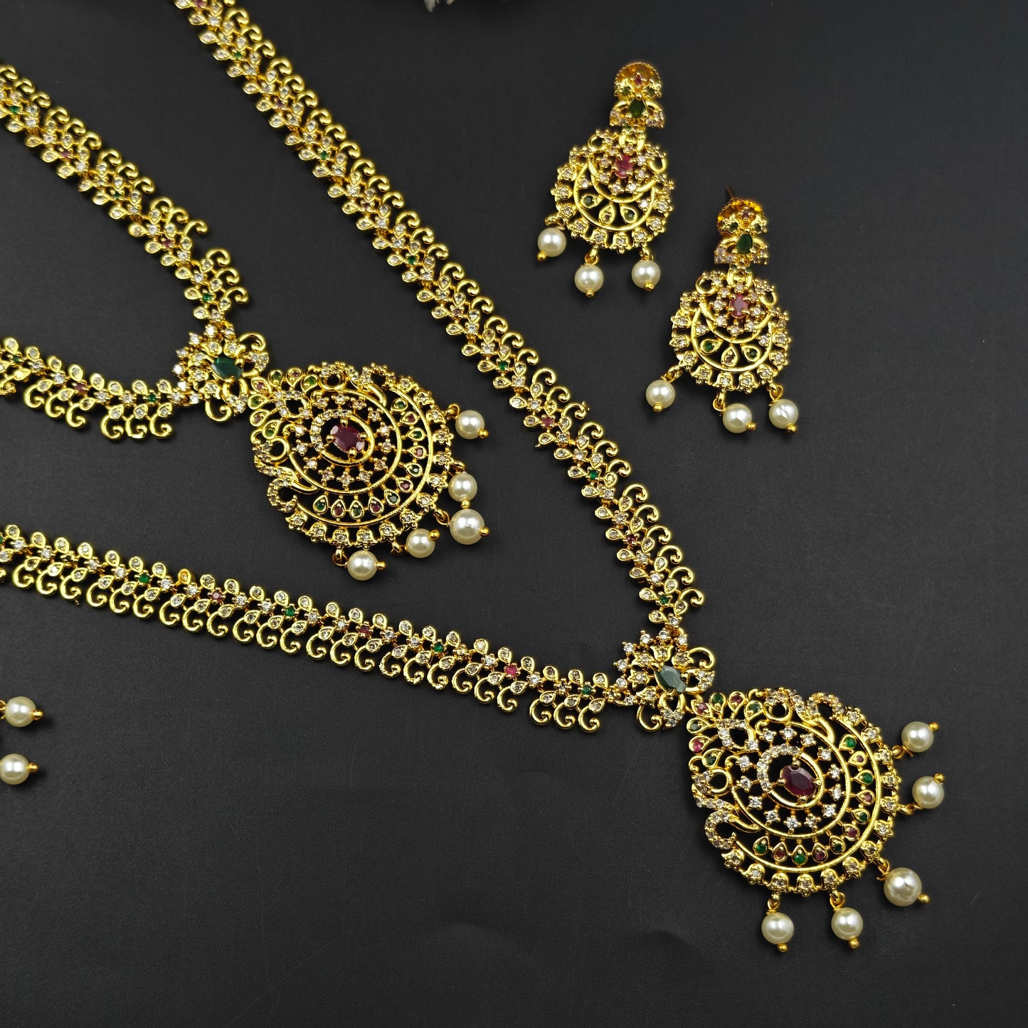 21541 CZ Combo Necklace Set