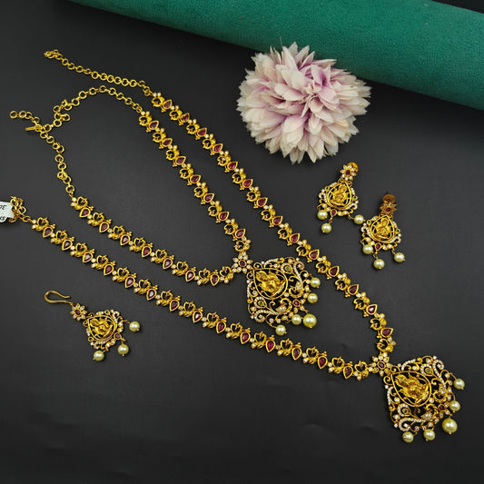 9543 Matte Laxmi Peacock Combo