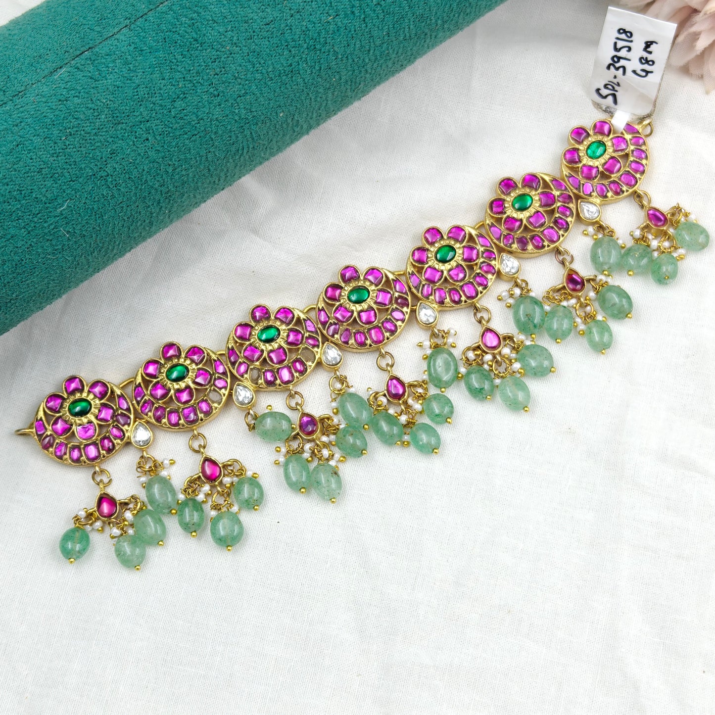 39518 Jadau Bottumala Choker