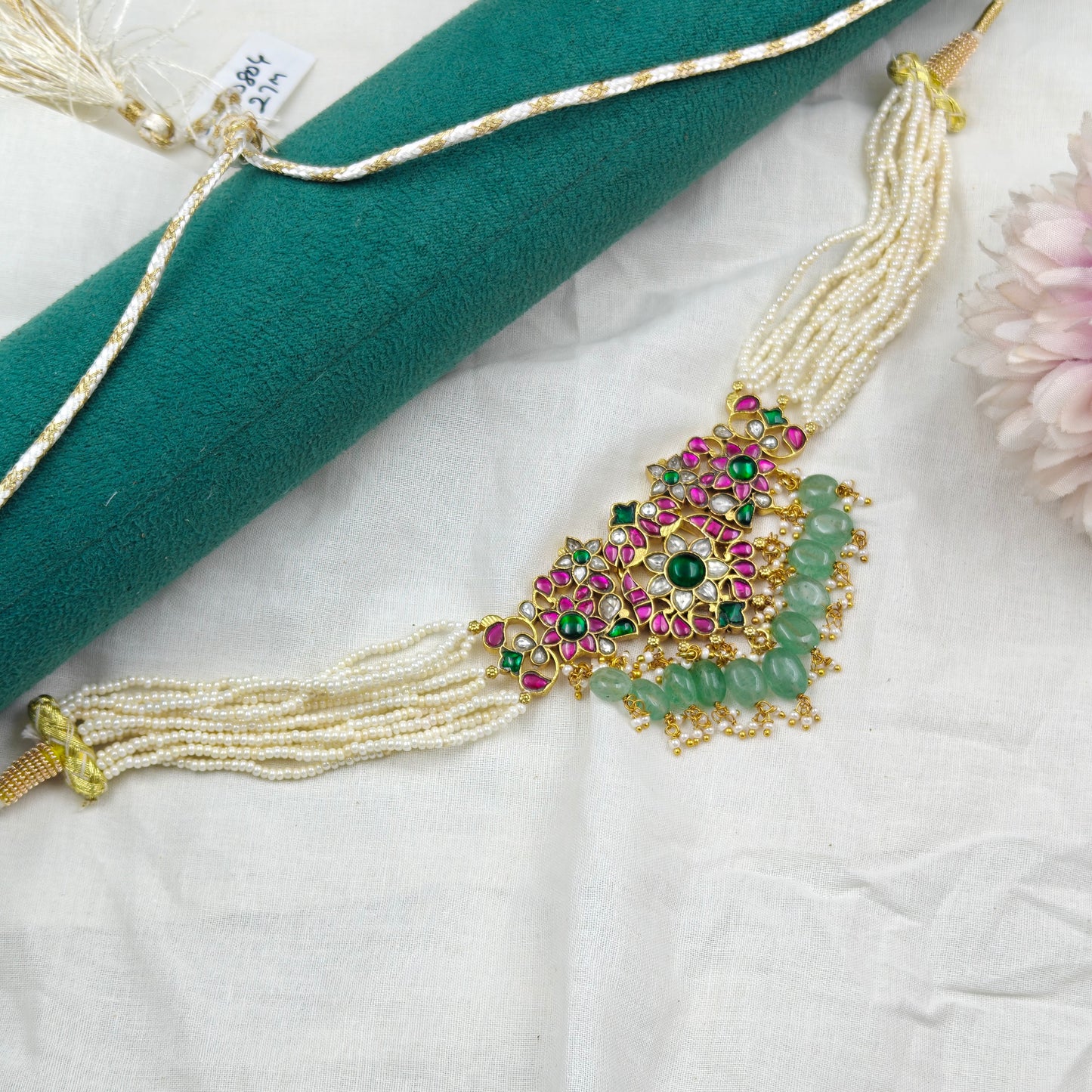 40804 Jadau Pota Choker