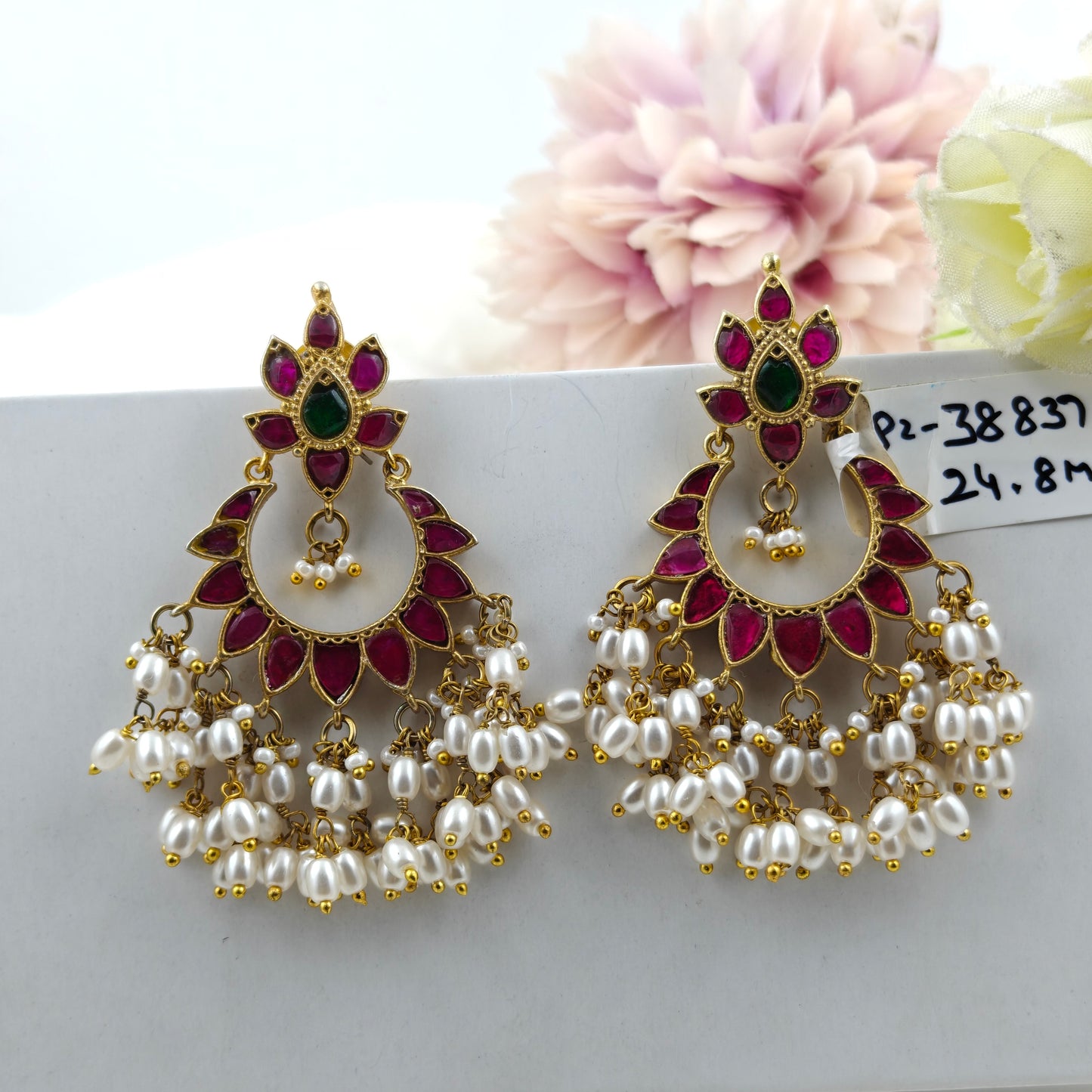 38837 Jadau Chandbali