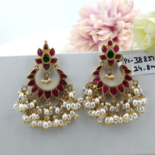 38837 Jadau Chandbali