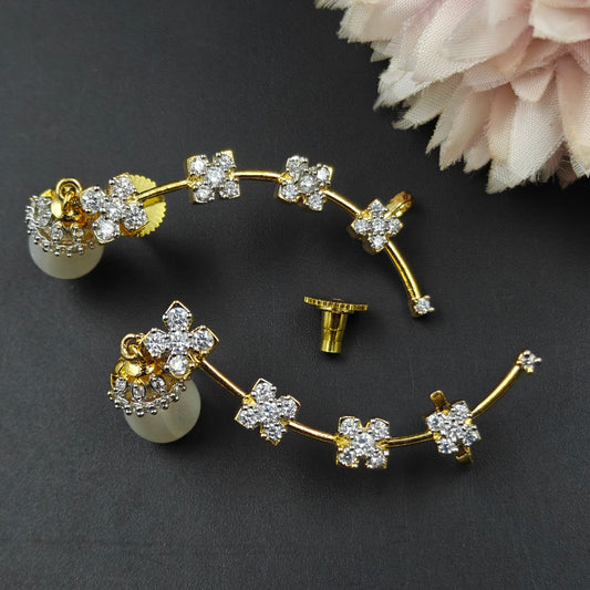 Ear Cuffs With Pearl