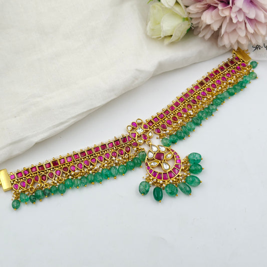 Fully flexible Jadau Necklace