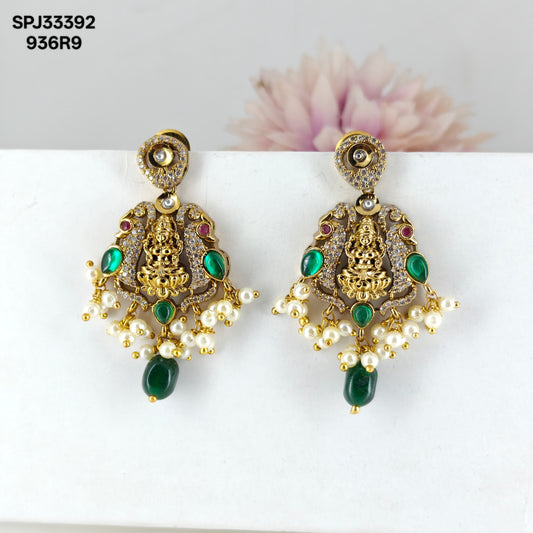 33392 Laxmi Victorian Chandbali Green