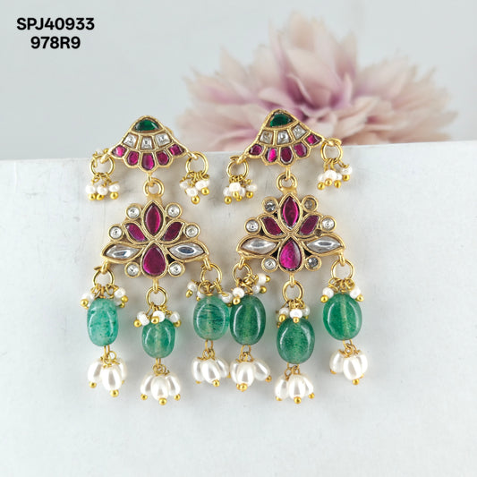 40933 Jadau Lotus ChandBali