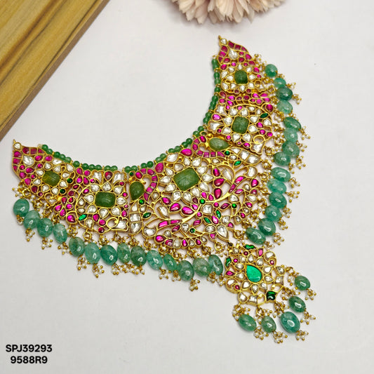 39293 Jadau Bridal necklace