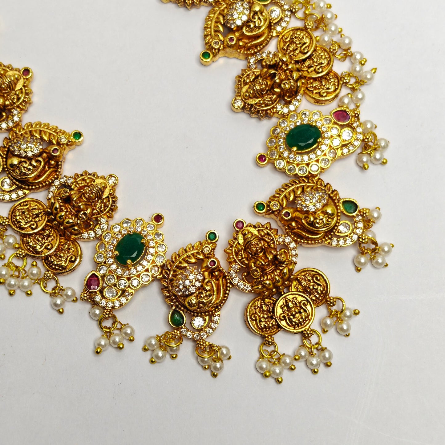 40753 matte multi kasula mala long