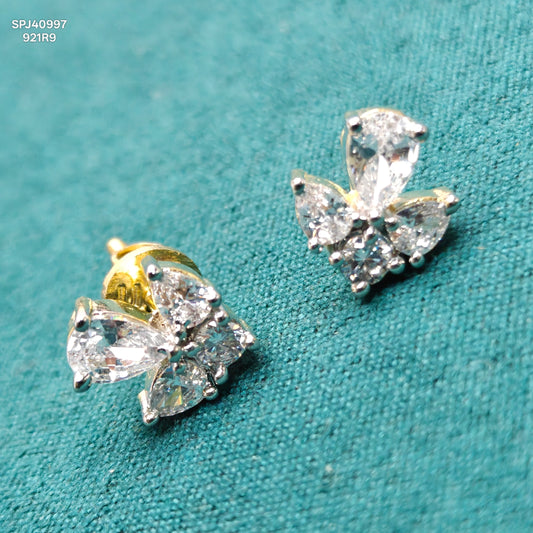 40997 GJ 3 Leaf Studs