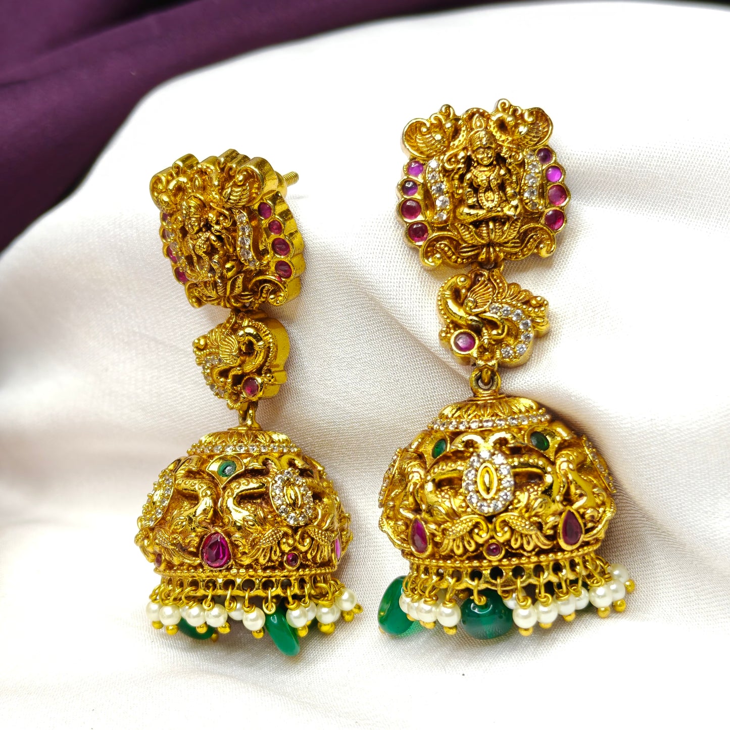 39603 Nakshi Laxmi Long Necklace Set
