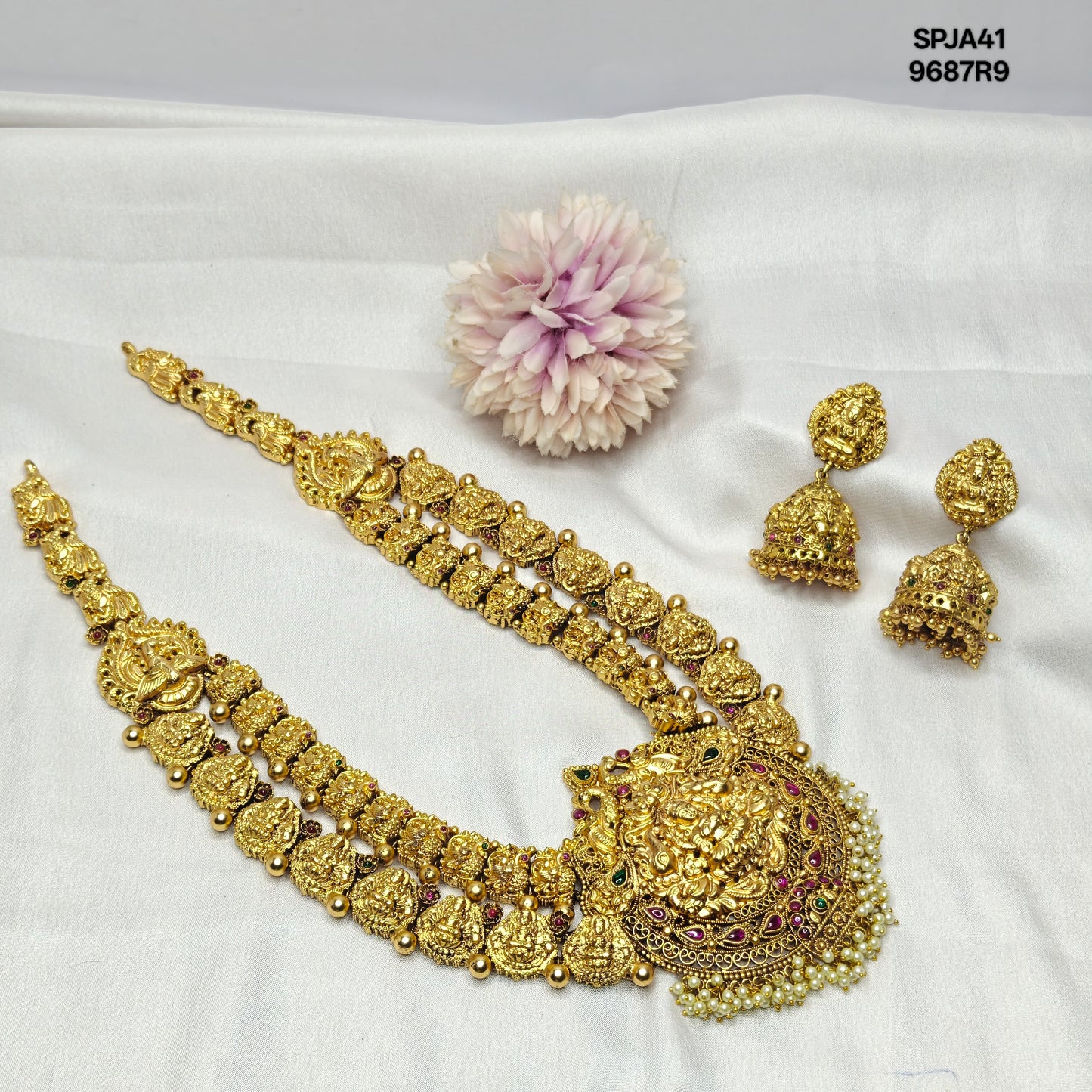 Nakshi 2 layers long Necklace