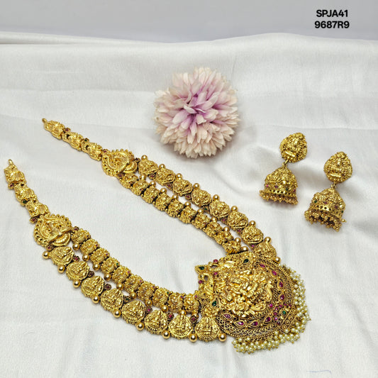 Nakshi 2 layers long Necklace