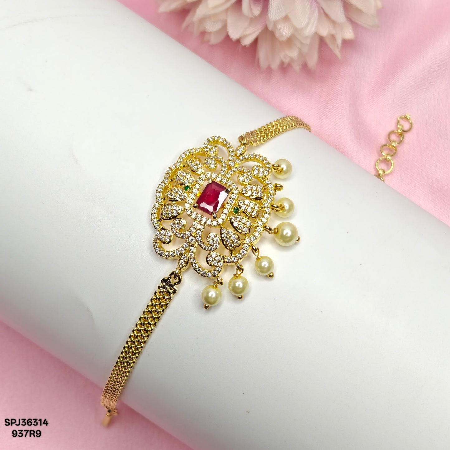 36314 Arm Choker Red