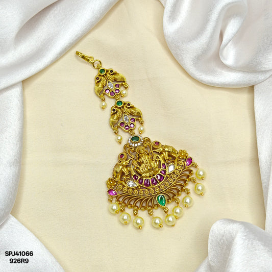 41066 Matte Laxmi Elephant MaangTika