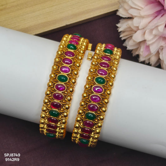 8749 Kempu Openable Multi Bangle