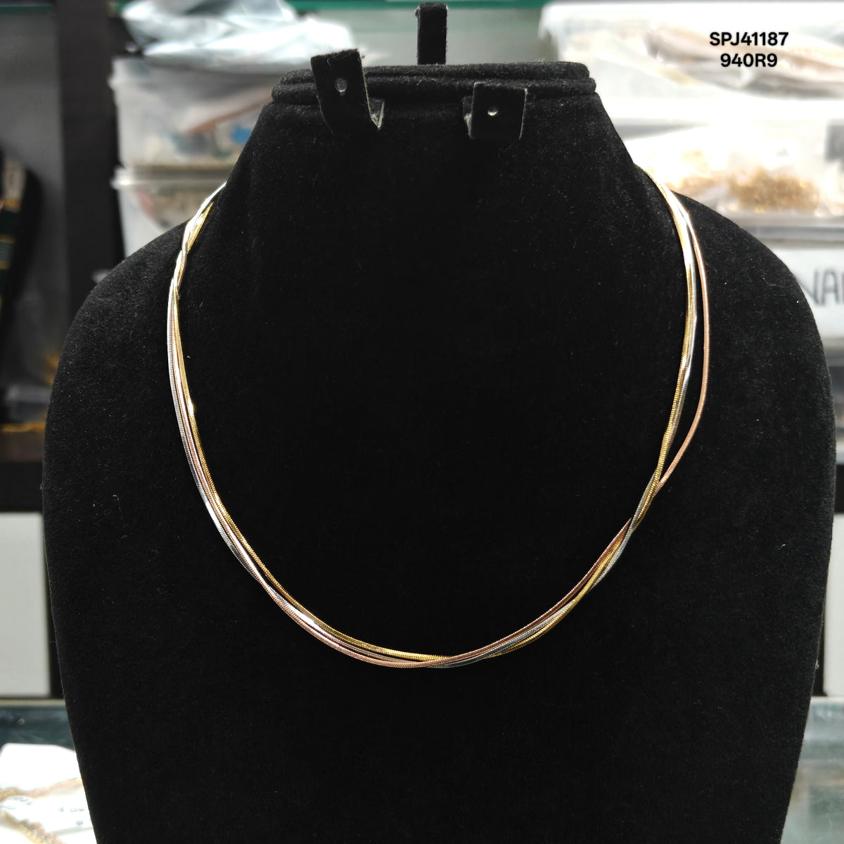 3 Lines Italian Chain 41187