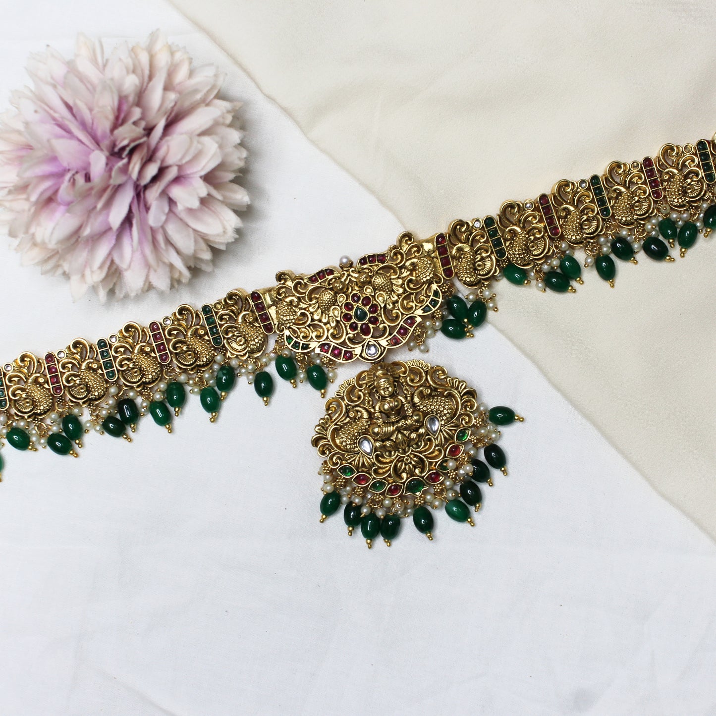 39115 Matte Laxmi Chain Vaddanam