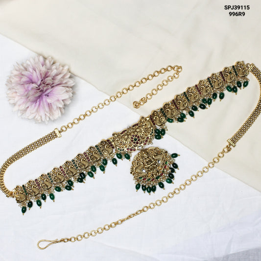 39115 Matte Laxmi Chain Vaddanam